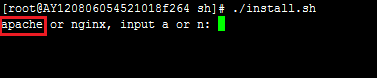 阿里云ECS(linux)一鍵安裝web環境sh安裝步驟 阿里云ECS(linux)一鍵安裝web環境sh安裝步驟
